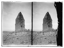 Photo:Baalbek Lebanon 1900s Ruins Ancient Temple Stereograph picture