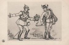 WW1 French Anti Kaiser Wilhelm II 1914 Crown Prince Maurice Radiguet ND Phot picture