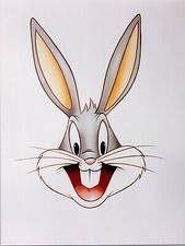 Bugs Bunny classic smiling pose vintage 1980's 8x10 photograph picture