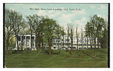 Glen Cove New York The Hall Standard Postcard COPY RPPC picture