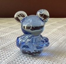 Vintage Blue Glass Koala Bear Figurine, 2 3/4