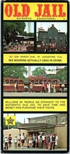 Vintage Postcard Old Jail St Augustine Florida Multiview 9 x 3.5 In picture
