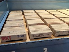 LOT OF 200 VINTAGE TRAIN SLIDES KODACHROME ETC. FROM PAST AUCTIONS picture