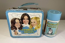 Vintage 1978 Aladdin Metal Lunchbox w/ Thermos Charlies Angels picture