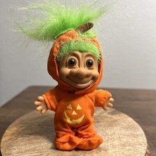 Pumpkin Costume Troll Doll Russ 5