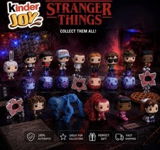 Kinder Joy Stranger Things Complete Set of 24 Figurines 1.3”  picture