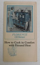 5 circa 1920's Florence oil Range Booklets picture