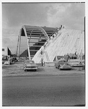 Photo:West Hempstead Long Island NY 1910s Island Gardens Roof Construction picture