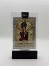 2025 Topps Chrome Disney Mint Jafar Gold /50 Factory Encased SSP picture