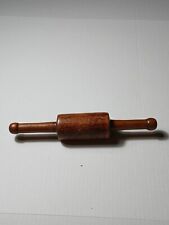 Vintage Wooden Antique Rolling Pin Primitive OLD WOOD Small One Piece CL2 picture
