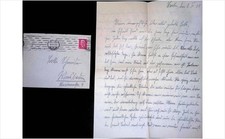 Weimar Germany Berlin 1931 Letter & Envelope Sutterlin Hindenburg Kurfurstendamm picture