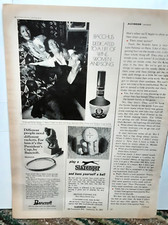 1971 Bacchus Cologne Bancroft Tennis Slazenger Original Print Ad Vintage 1970s picture