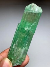 256 Carat Beautiful Green Kunzite Crystal From Afghanistan picture