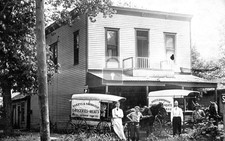 1912 Sheets & Harbaugh Grocery Store Wagons Topeka Kansas KS - 11x17 Reprint picture