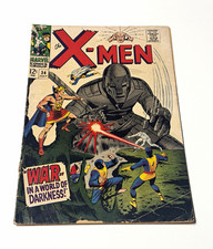 X-Men #34 (1967) Marvel Silver Age Mole Man Tyrannus Original 12¢ Comic Stan Lee picture