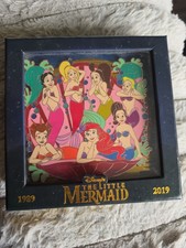 D23 Expo 2019 LE 300 The Little Mermaid 30th Anniversary Ariel Sisters Pins NEW picture