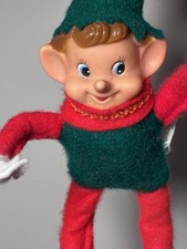 Vintage Wang’s International Knee Hugger Pixie Elf Ornament  picture