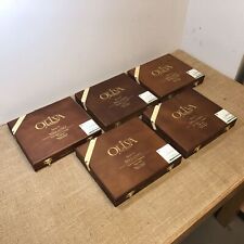 Lot of 5 Oliva Torpedo Empty Wooden Cigar Boxes 9x8x1.5 #29 picture