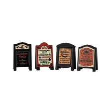 Lemax Spookytown Evil Signs 64620 picture