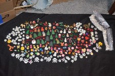 Novelty Buttons Flatbacks Huge Job Lot Holiday Pets 839 pieces picture