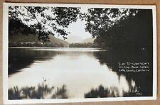 RPPC Ukiah California Le Trainon on the Blue Lakes Real Photo Postcard c1930 picture