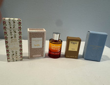 Designer Mini Perfume Lot Gucci Burberry D&G Coach Juliette Has A Gun 5pc picture