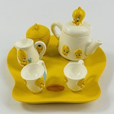 1998 Six Flags Theme Park Tweety Mini Tea Set  (READ DESCRIPTION) picture