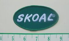  GREEN OVAL  IRON-ON CLOTH PATCH S609 picture