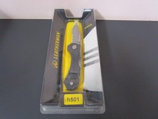 Leatherman Folding Knife Lockback H501 *rare* discontinued retired picture