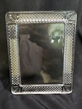 VINTAGE 5 X 7” LEAD CRYSTAL PICTURE FRAME  picture