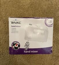rival hand mixer 150w motor, 5-speed control, chrome plates beaters. picture