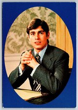 England H.R.H. Prince Andrew, Vintage Postcard CONTINENTAL SIZE picture