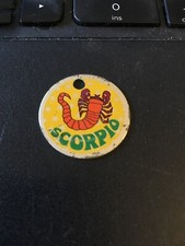 1969 Charm Coin Fob: Glendinning Company Zodiac Sign: Scorpio picture