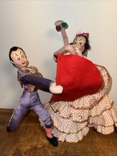 Klumpe Spanish Flamenco Dancer Pair 10” picture