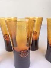 Vtg Kosta Boda Erik Hoglund  Sweden Glasses Bubbles Art Glass  Face Medallion picture