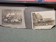 2 Old Vintage Rare Antique 1899 Bryn Mawr Ice Co. Wagon Berwyn PA cabinet Photo picture