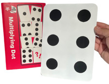  Metal MULTIPLYING DOTS CARD Magic Trick Next Dubious Moving Hopping Crazy Spots picture