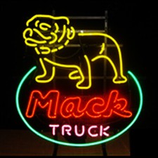 Mack Truck Garage Neon Light Sign Home Bar Pub Cave Garage Glass Decor 24x20 picture
