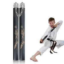 Kids Use Nunchucks 12 Inches EVA Foam Nunchucks for Training 360 Degree Flexibl picture