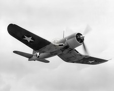 F4U Corsair Fighter by Chance Vought WWII 8x10 Glossy Photo Print HT4136305 picture