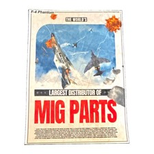 FLIGHT POSTER World's Largest Distributor of MIG Parts F-4 Phantom picture