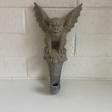 Vintage 90’s Gothic Gargoyle Wall Hanging Candlestick Holder picture