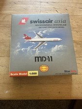 STAR JETS MD-11 McDonnell Douglas SWISS AIR ASIA 1:500 SCALE Die Cast MODEL picture