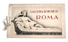 Vintage Galleria Borghese Rome Italy David Statue Apollo Daphnis Art Gallery CSM picture