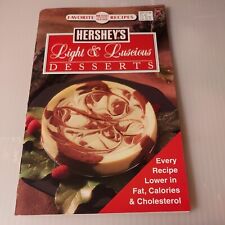 1994, Favorite Brand Name Recipes Booklet, Hershey's Light & Luscious Desserts  picture