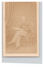 CDV, Thomas Hughes, Social reformer and children's writer Original Vintage  picture