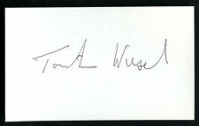 Torsten Wiesel signed autograph 3x5 card Nobel Laureate 1981 Medicine N40 picture