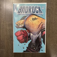 BADROCK #1 CVR C BRETT BEAN signed By Brett Bean With COA picture
