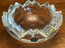 Rosenthal 24% Lead Crystal Razor Tooth Trinket Dish Germany 24VH Bleikristall picture