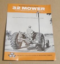 Original 1959 Massey-Ferguson 32 Mower Brochure picture